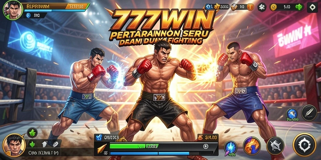Tampilan gameplay 777WIN yang mendebarkan dan penuh aksi.