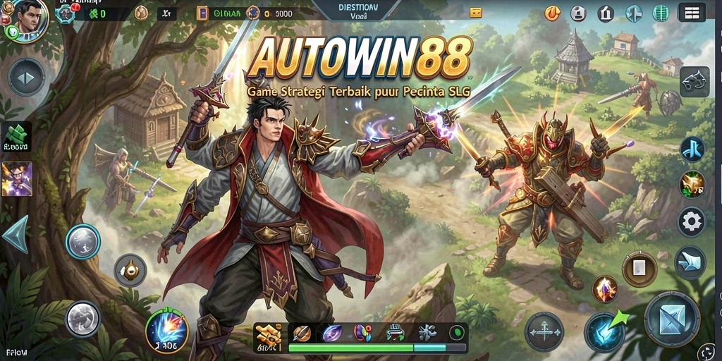 Tangkapan layar gameplay strategis AUTOWIN88 yang mendebarkan.