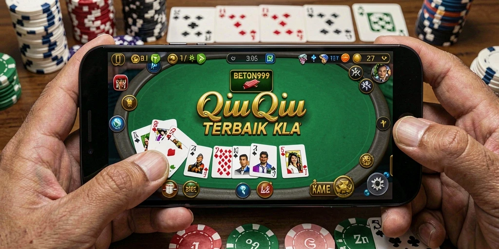 Screenshot BETON999 menampilkan keseruan bermain QiuQiu dengan grafis menarik.