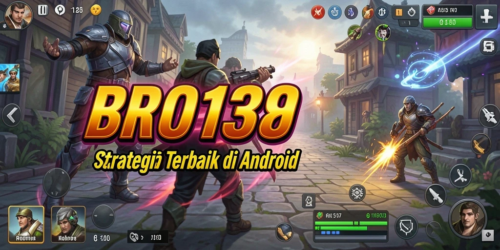 Tampilan permainan strategi yang menegangkan dan seru.