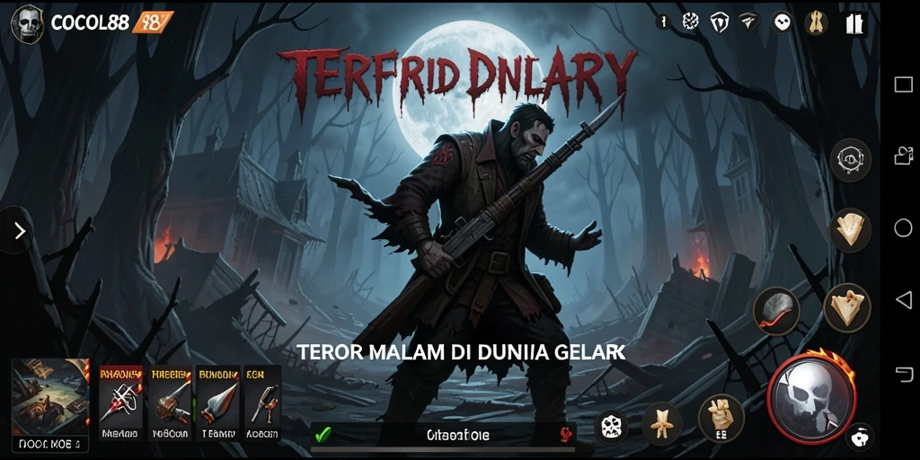 Gameplay menegangkan di COCOL88 dengan elemen Horror yang kuat.