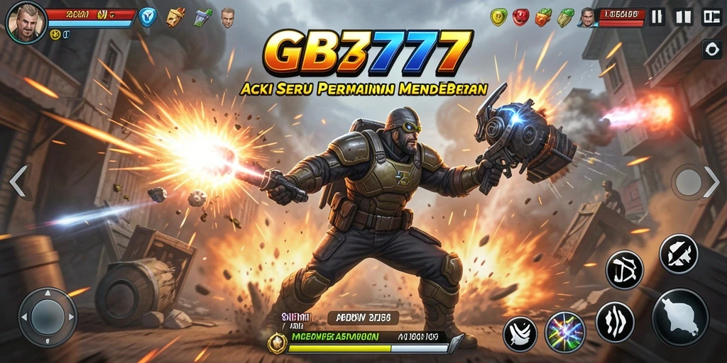 Tampilan gameplay mendebarkan dari GB777 dengan aksi yang penuh tantangan.